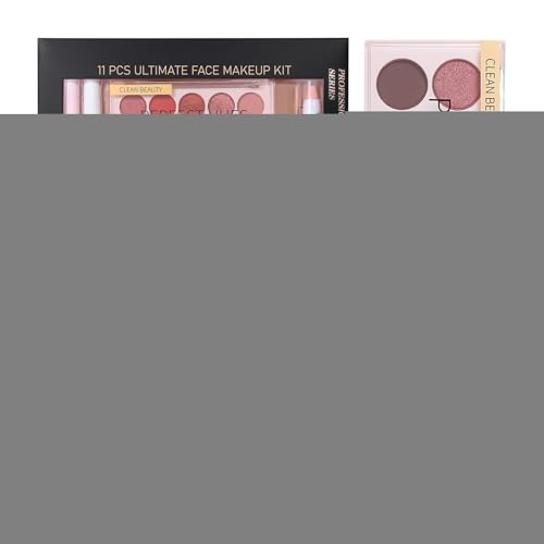 Yuecjian Makeup-Set Für Jugendliche | Vollständiges Make-up-Set für Frauen - 11-teiliges Set mit Lidschatten Concealer Pinsel Lippenstift Highlighter für Alltag Halloween Hochzeit Verabredung Yuecjian Makeup-Set Für Jugendliche | Vollständiges Make-up-Set für Frauen - 11-teiliges Set mit Lidschatten Concealer Pinsel Lippenstift Highlighter für Alltag Halloween Hochzeit Verabredung von Yuecjian