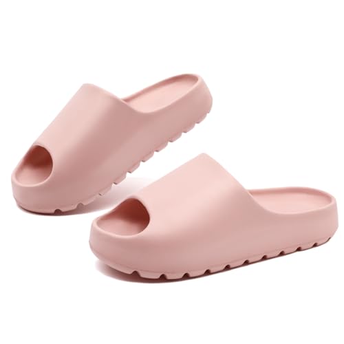 Yueerlu Cloud Slides für Damen und Herren, Recovery Damen-Kissengleiter, EVA-Anti-Rutsch-Duschschuhe, dicke Sohle, offene Zehenpartie, Gartenschuhe, Herrensandalen, Herren-Hausschuhe für drinnen und Yueerlu Cloud Slides für Damen und Herren, Recovery Damen-Kissengleiter, EVA-Anti-Rutsch-Duschschuhe, dicke Sohle, offene Zehenpartie, Gartenschuhe, Herrensandalen, Herren-Hausschuhe für drinnen und von Yueerlu