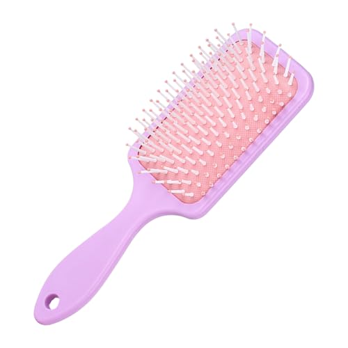 Föhnbürste Mit Flexiblen Borsten | Entwirrbürste Für Verhedderte Haare - Kopfhaut-Massage Kamm Für Damen Herren Mit Dickem Lockigem Langem Kurzem Haar Bei Nass & Trocken von Yugugomo