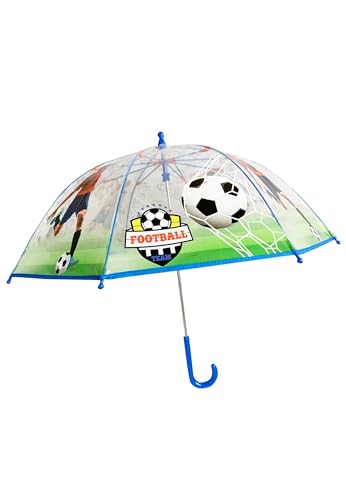 Yuhu.kids Fußball Kinder Jungen Regenschirm Stock-Schirm von Yuhu.kids