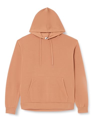 Yuka Men's Sportlicher Stretch-Strickpullover für Herren Polyester Kamel Größe XXL Hooded Sweatshirt von YuKa