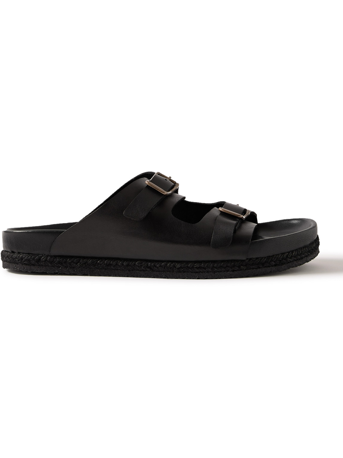 Yuketen - Sal-2 Leather Sandals - Men - Black - EU 42 von Yuketen