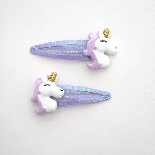 Yuko B – Haarspangen Fantasie Beauties Einhorn Duo – Haarspange für Kinder – Haarspangen für Mädchen – Haarschmuck von Yuko B.