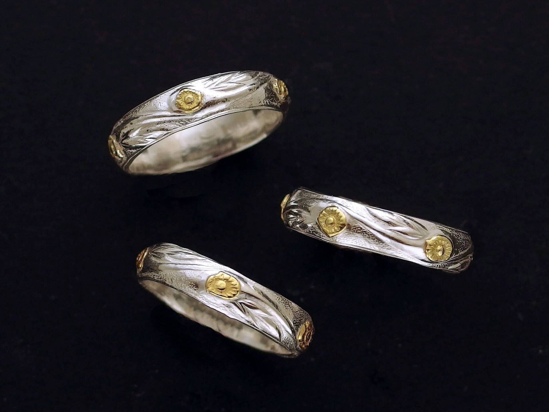 Goldener Erntering - Sterling Und Gold Goldener Erntering - Sterling Und Gold von YukonRon
