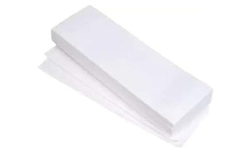 Yuktha Wachsstreifen für Frauen Haarentfernung Wachsstreifen für Gesicht Beine Achselhöhlen Gesicht Augenbrauen Einweg (100 Streifen) von Yuktha