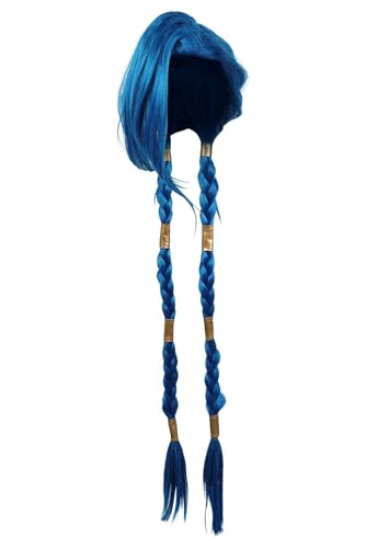 Yulefly Arcane Jin Cosplay Perücken Wig Spiel Kostüm LOL Anime Costume Damen Halloween Karneval Yulefly Arcane Jin Cosplay Perücken Wig Spiel Kostüm LOL Anime Costume Damen Halloween Karneval von Yulefly