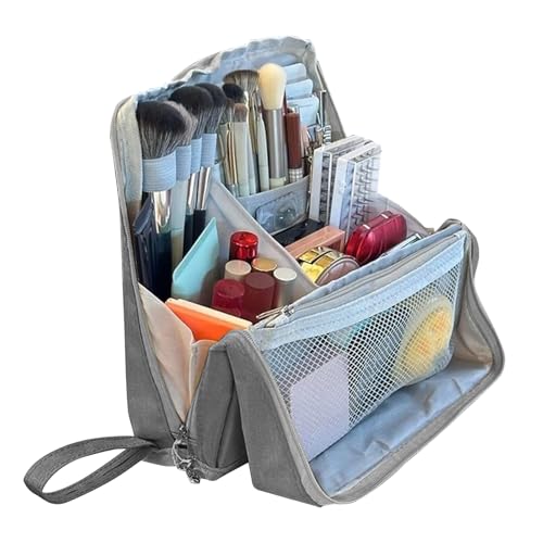 Yulokdwi Federmäppchen Mit Fächern,Große Stiftetasche | Wasserdichter Leichter Organizer mit Mehreren Fächern und hohem Fassungsvermögen für Kosmetik, Basteln, Büro, College, Schule, Reisen und von Yulokdwi