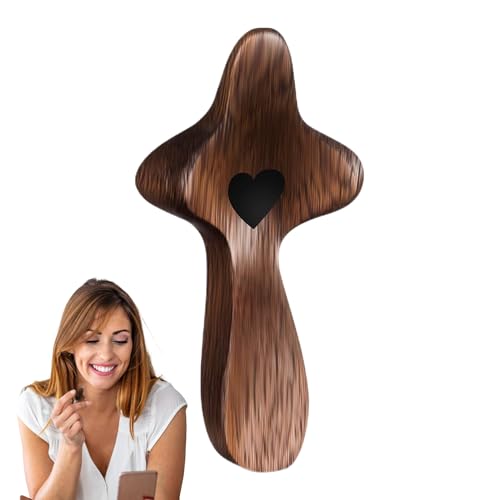 Yulokdwi Holz Gebetsanhänger, Gebetsschmuck mit hohlem Herz aus Holz, Heiliges religiöses Andenken für persönliche Reflexion, für Männer, für missionsarisches Studium, gegen Stress und für besseren Yulokdwi Holz Gebetsanhänger, Gebetsschmuck mit hohlem Herz aus Holz, Heiliges religiöses Andenken für persönliche Reflexion, für Männer, für missionsarisches Studium, gegen Stress und für besseren von Yulokdwi