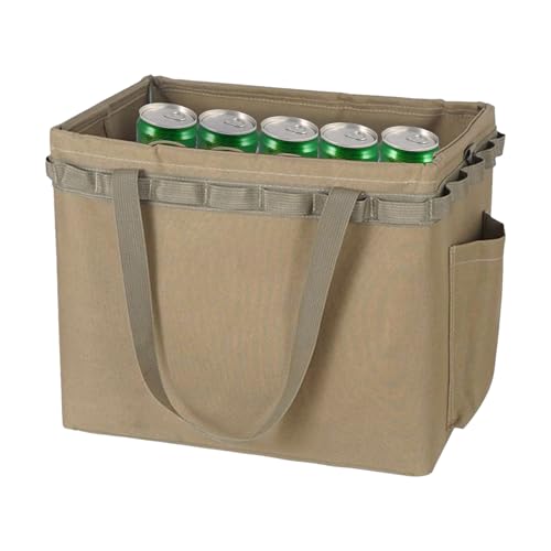 Yulokdwi Organizer Campingtaschen - Praktische Wander Tragetasche,Strapazierfähige Reisetasche Mit Verstärktem Griff Für Camping Picknick Wandern Angeln von Yulokdwi