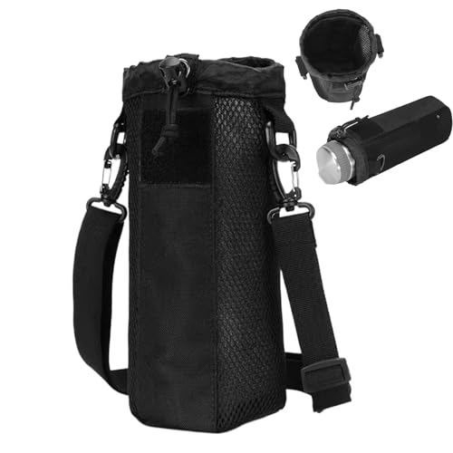 Yulokdwi Wasserflasche Trägerbeutel - Sportliche Trinkflaschentasche Mit Zugkordel,Hydrationsbeutel Mit Verstellbarer Schultertasche Für Fitness, Wandern, Joggen, Reisen Und Spazieren von Yulokdwi