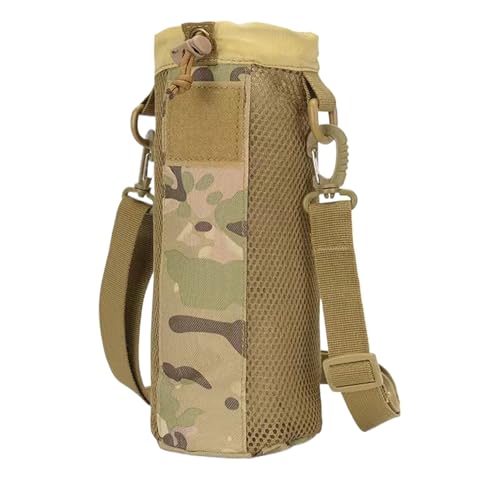 Yulokdwi Wasserflaschenhalter Mit Tragegurt | Sportliche Trinkflaschentasche Mit Zugkordel - Hydrationsbeutel Mit Verstellbarer Schultertasche Für Fitness, Wandern, Joggen, Reisen Und Spazieren von Yulokdwi