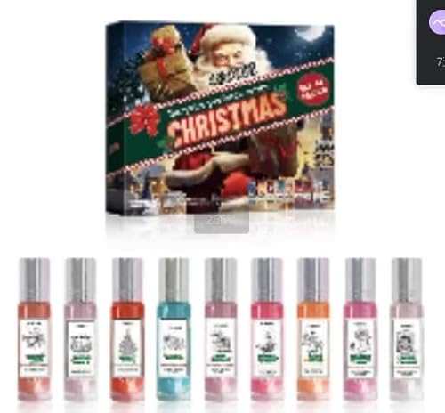 Parfum Adventskalender 2025 Frauen,9 Teiliges Duftset - Eau De Parfum Set für Damen, Adventskalender 2025 Frauen Parfum Adventskalender 2025 Frauen,9 Teiliges Duftset - Eau De Parfum Set für Damen, Adventskalender 2025 Frauen von YumSur