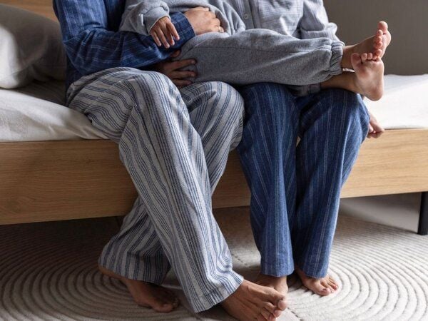 Yumeko Pyjamahose Herren Velvet Flanell von Yumeko