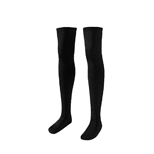 Yumenam Damen Neopren-Socken Rutschfest 2mm Neoprensocken Überknie Strümpfe Kniestrümpfe Thermosocken Tauchsocken für Tauchen Schwimmen Schnorcheln Surfen Segeln Wassersport von Yumenam