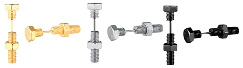 Yumilok 3 Paar Ohrringe Set Edelstahl Schraube Ohrringe Herren Allergiefreie Ohrringe Ohrstecker Hoop Creolen für Männer Damen Unisex Yumilok 3 Paar Ohrringe Set Edelstahl Schraube Ohrringe Herren Allergiefreie Ohrringe Ohrstecker Hoop Creolen für Männer Damen Unisex von Yumilok