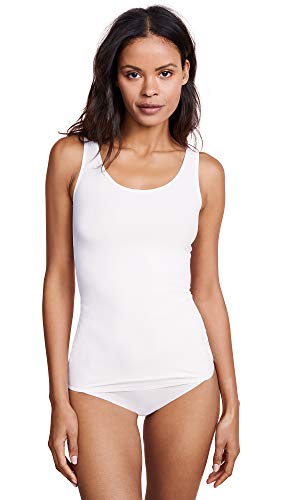 Yummie Damen 6-in-1 Shaping Tank Shapewear-Top, Weiss/opulenter Garten, Medium von Yummie