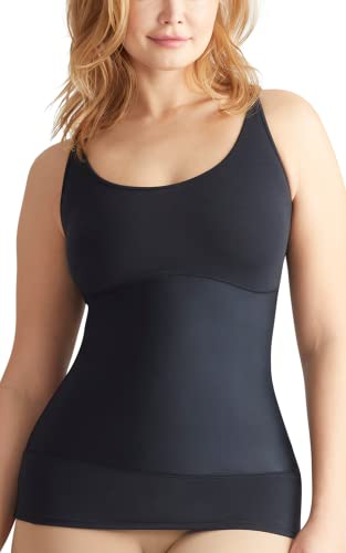 Yummie Damen Alice Bauchmuskel-Tank, 3 Teile Baselayer-Shirt, Schwarz, Mittel von Yummie