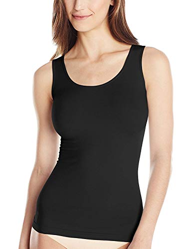 Yummie Lena Shaping Tank - Seamless, Schwarz, 1X-2X von Yummie