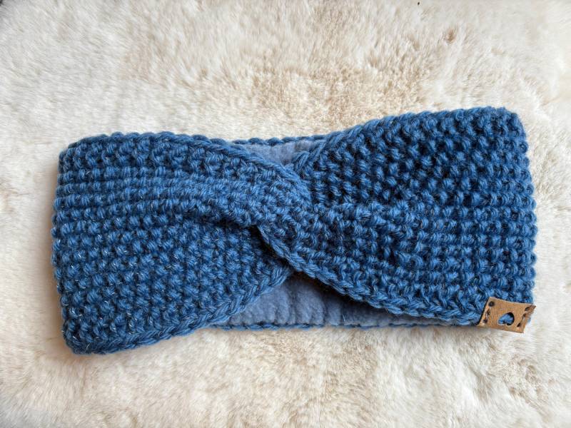 Reflektierendes Stirnband Mit Fleece, Damen von YunaStrickwaren