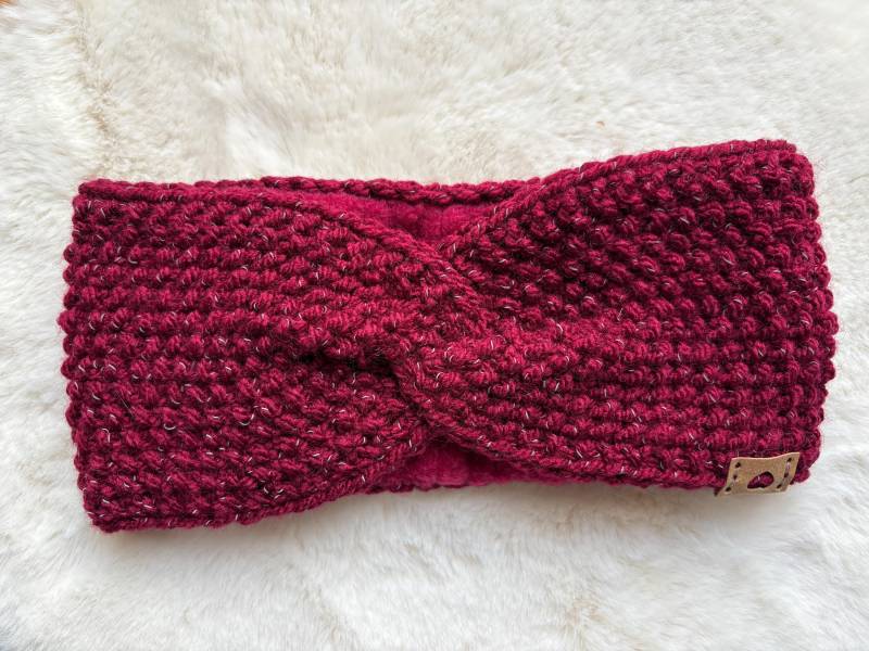 Reflektierendes Stirnband Mit Fleece, Damen von YunaStrickwaren
