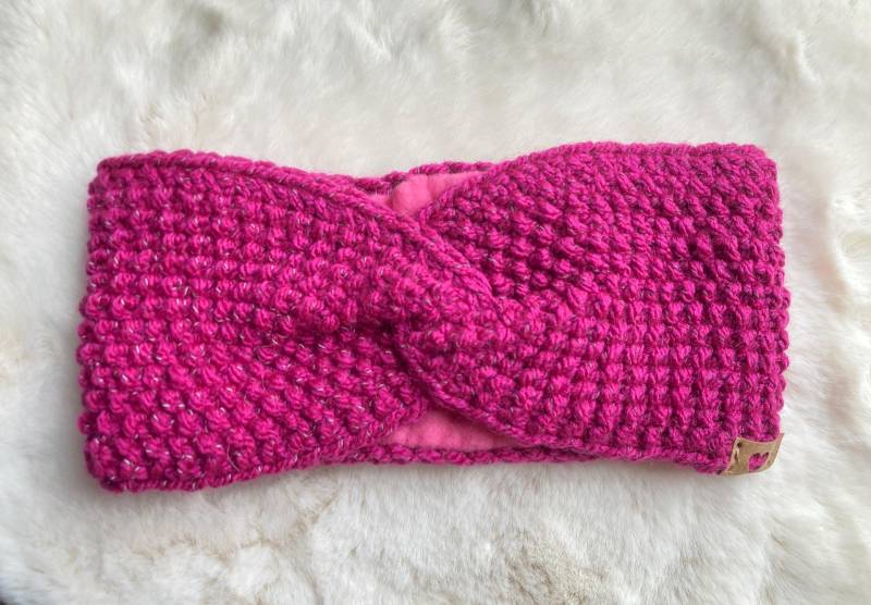 Reflektierendes Stirnband Mit Fleece, Damen von YunaStrickwaren