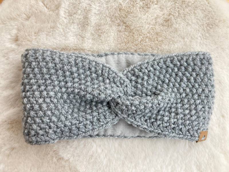 Reflektierendes Stirnband Mit Fleece, Damen von YunaStrickwaren
