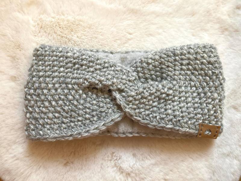 Reflektierendes Stirnband Mit Fleece, Damen von YunaStrickwaren