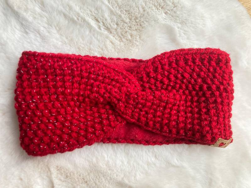 Reflektierendes Stirnband Mit Fleece, Damen von YunaStrickwaren