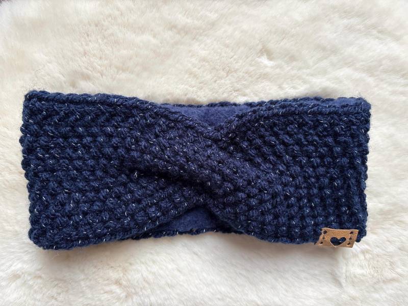 Reflektierendes Stirnband Mit Fleece, Kinder von YunaStrickwaren