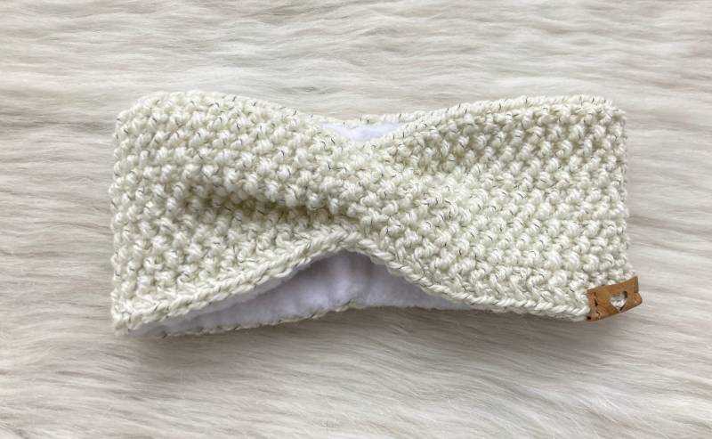 Reflektierendes Stirnband Mit Fleece, Kinder von YunaStrickwaren