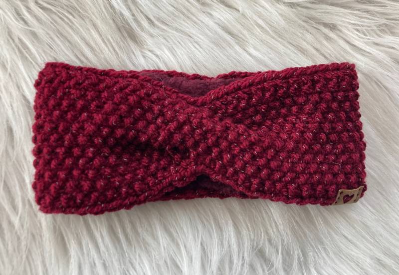 Reflektierendes Stirnband Mit Fleece, Kinder von YunaStrickwaren