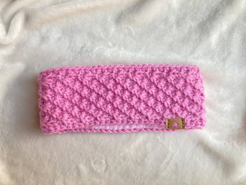 stirnband Mädchen Mit Fleece von YunaStrickwaren