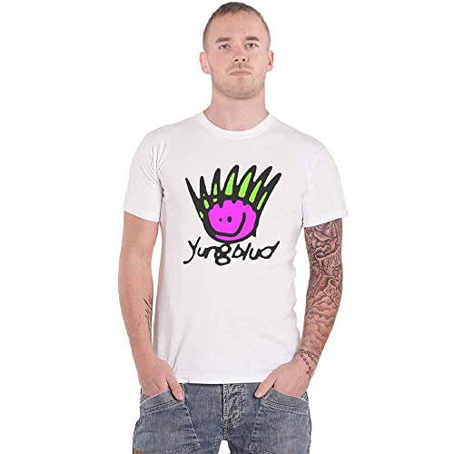 YungBlud T Shirt be Happy Face Logo Nue offiziell Herren von Yungblud