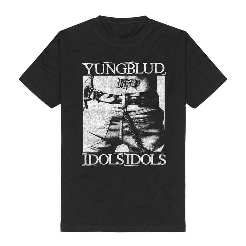 Yungblud T-Shirt - Idols Bootleg - S bis 3XL - für Männer - Größe XXL - schwarz  - Lizenziertes Merchandise! von Yungblud