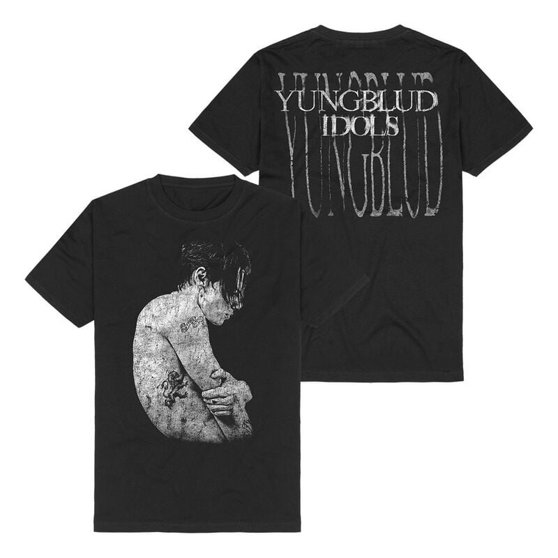 Yungblud T-Shirt - Idols Photo - S bis 3XL - für Männer - Größe S - schwarz  - Lizenziertes Merchandise! von Yungblud
