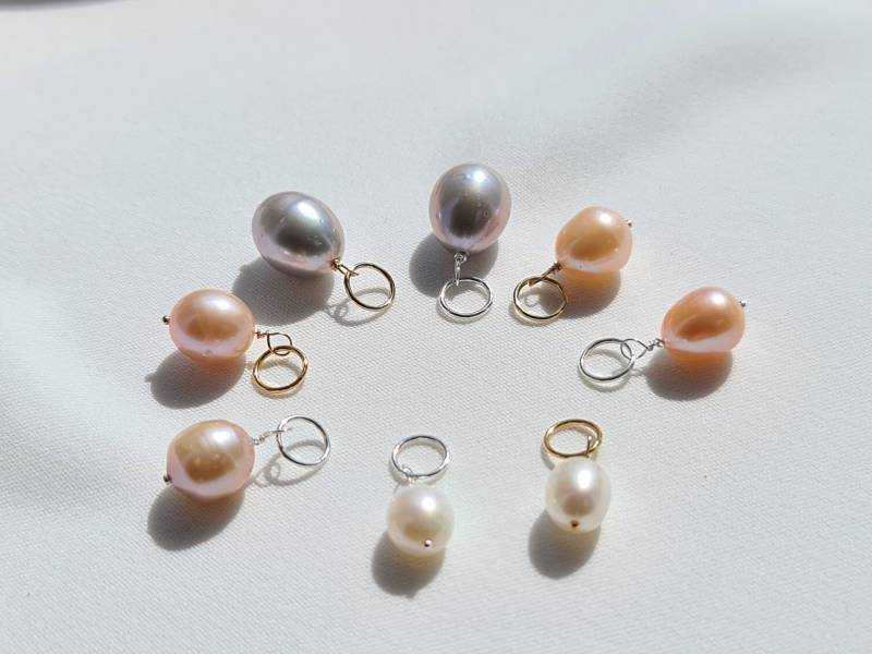 Charms Big Pastel Pearl Pendant von YuniqaShop