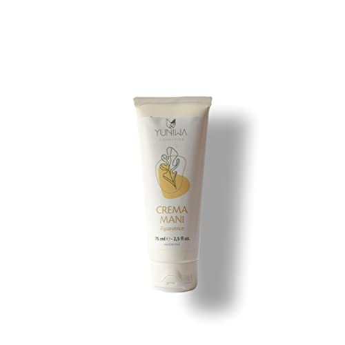 Handcreme zur Reparatur – mit Sheabutter, Harnstoff, Niacinamid – Vanilleduft – 75 ml – Made in Italy Handcreme zur Reparatur – mit Sheabutter, Harnstoff, Niacinamid – Vanilleduft – 75 ml – Made in Italy von Yuniwa