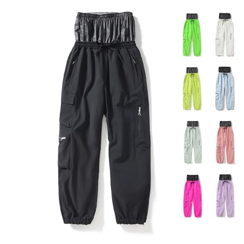 Yunshenla Skihose Damen Herren, Thermo Snowboardhose Winterhose Winddicht Softshell Schneehose Unisex Hiking Schneehose Wasserdicht Atmungsaktiv Outdoorhose Baggy Ski Pants Slim Fit Skihose(#01,L) von Yunshenla