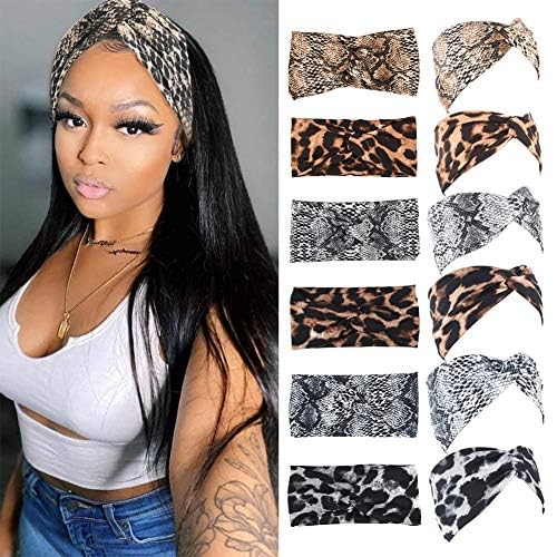 Yunxiao88 Modische Haarbänder für Damen, elastisch, gedreht, überkreuzt, Haarbänder für Mädchen, Turban-Kopfband, Haar-Accessoires, 6 Stück Yunxiao88 Modische Haarbänder für Damen, elastisch, gedreht, überkreuzt, Haarbänder für Mädchen, Turban-Kopfband, Haar-Accessoires, 6 Stück von Yunxiao88