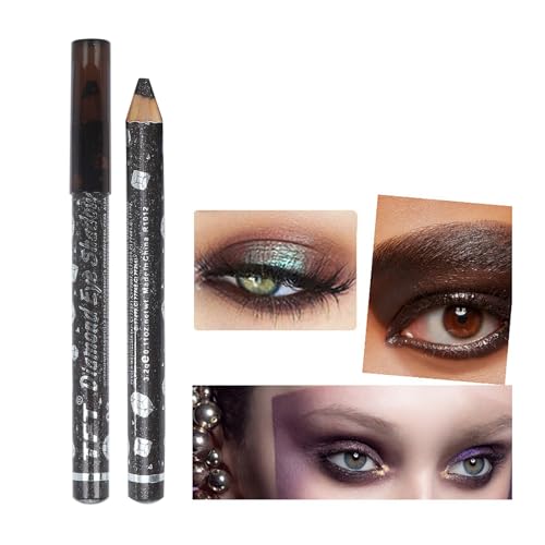 12 Farbiges Lidschatten Stick, Weiche Cremige Matte Schimmer Bleistift Hervorhebung Pigmentierter Glänzender Lidschatten Bleistift Wasserdichter Classy Lidschatten Glitzer Geschenk für Frauen von Yunyahe