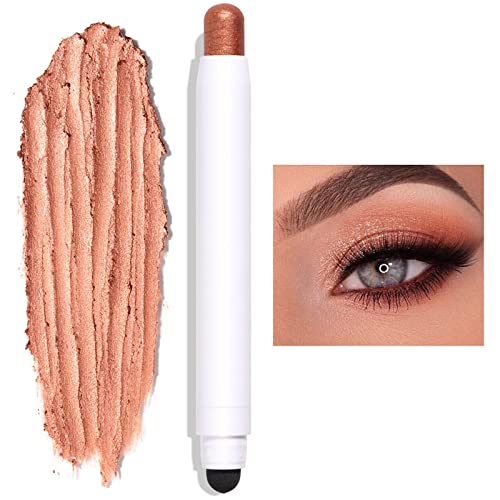 12 Farbiges Lidschatten Stick, Weiche Cremige Matte Schimmer Bleistift Hervorhebung Pigmentierter Wachs Lidschatten Bleistift Wasserdichter Classy Lidschatten Geschenk für Frauen von Yunyahe