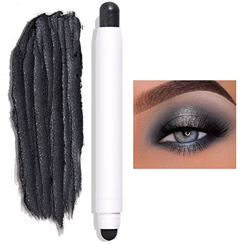 12 Farbiges Lidschatten Stick, Weiche Cremige Matte Schimmer Bleistift Hervorhebung Pigmentierter Wachs Lidschatten Bleistift Wasserdichter Classy Lidschatten Geschenk für Frauen von Yunyahe