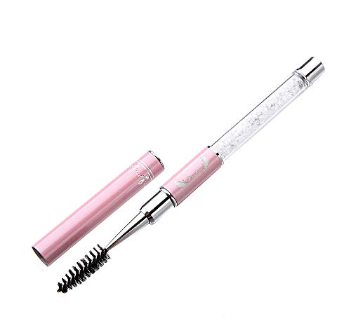 Wimpern Selbstklebende Wimpern Cluster Lashes 1PCSQualitäts-Spoolers Make-up-Winkel für die kristalline Wimpernbürste Eyeliner Schablone Klebend (A, One Size) von Yunyahe