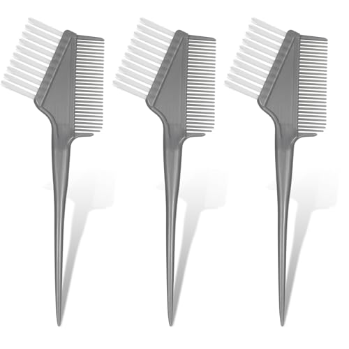 2-in-1-Haarfärbepinsel, 3-teilig, Haarfarbenpinsel, Bleichset, professionelles doppelseitiges Tönungspinsel, Werkzeug-Set für Damen und Herren, Heimgebrauch, Salon, präzise Färbung von Bereichen 2-in-1-Haarfärbepinsel, 3-teilig, Haarfarbenpinsel, Bleichset, professionelles doppelseitiges Tönungspinsel, Werkzeug-Set für Damen und Herren, Heimgebrauch, Salon, präzise Färbung von Bereichen von Yuomeaz