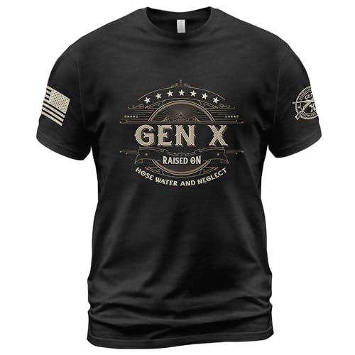 Gen X Raised On Hose Water and Neglect Shirt, Gen X T-Shirt Damen, Gen X Shirts für Herren, Generation X Shirt 3, Schwarz, XX-Large Gen X Raised On Hose Water and Neglect Shirt, Gen X T-Shirt Damen, Gen X Shirts für Herren, Generation X Shirt 3, Schwarz, XX-Large von Yupee