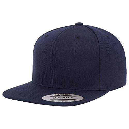 Flexfit Blank Snapback Cap Navy Flexfit Blank Snapback Cap Navy von Yupoong