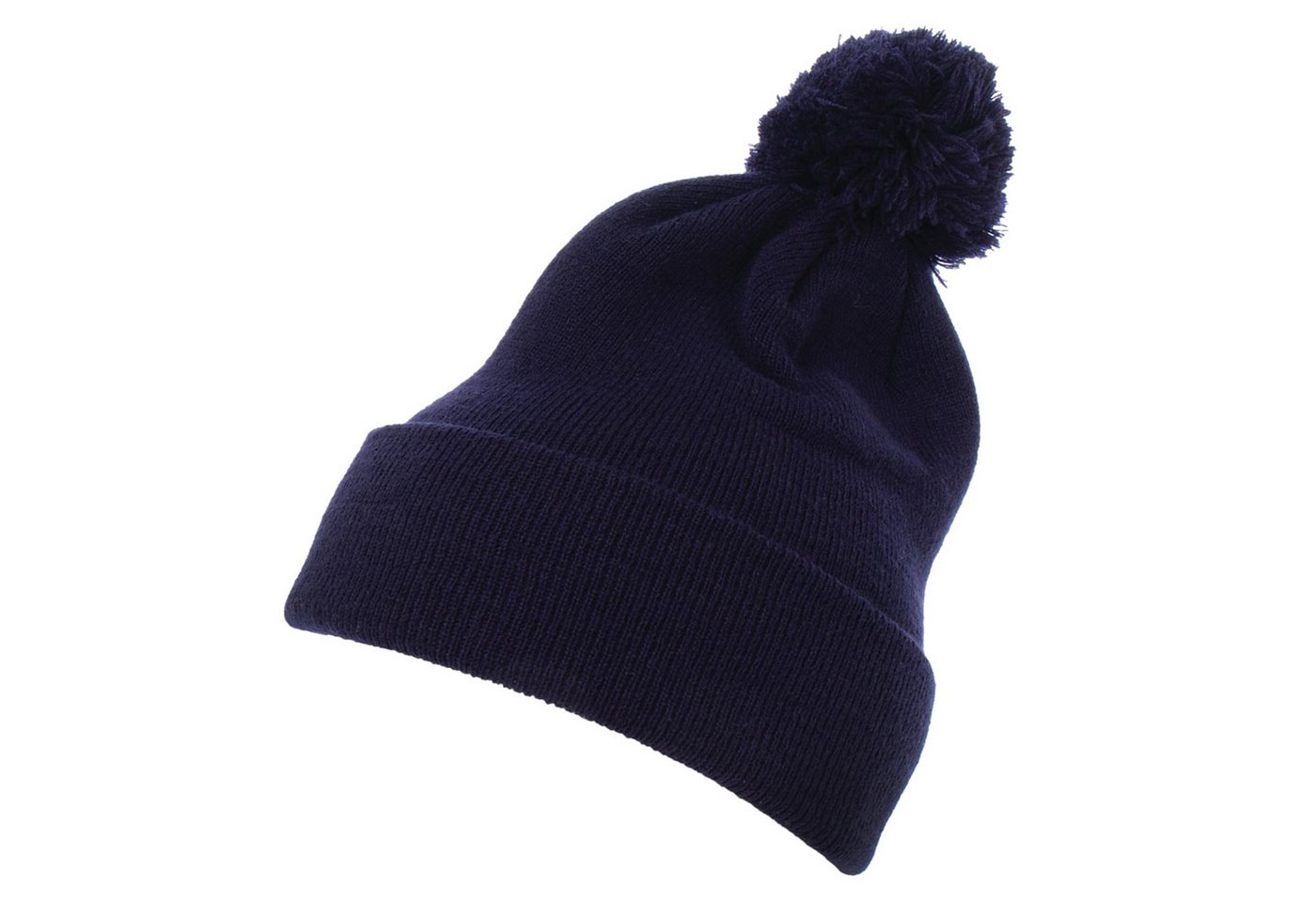 Yupoong Beanie Yupoong Cuffed Pom Pom Knit Beanie (Strickmütze, Bommelmütze, Strickmütze) von Yupoong