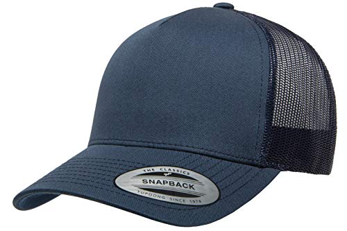 Yupoong Herren Yp Classics 5-Panel Retro Trucker Cap Hut, Marineblau, Einheitsgröße Yupoong Herren Yp Classics 5-Panel Retro Trucker Cap Hut, Marineblau, Einheitsgröße von Yupoong