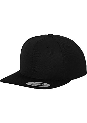 Flexfit Unisex Klassisk snapback cap Kappe, Schwarz, Kids EU von Flexfit