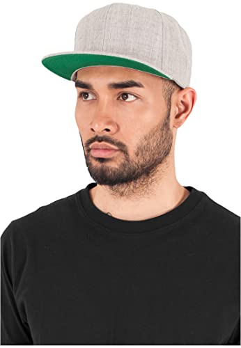 Yupoong Unisex Classic Snapback Cap Kappe, heather, Kids von Flexfit